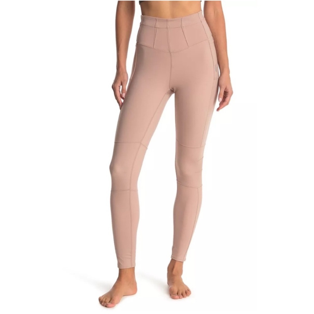 FREE PEOPLE Movement Keep It Up High Rise Leggings Winter Rose S